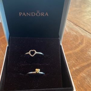 Pandora Puzzle Heart Ring